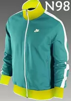 nike veste zippee n98a-coupe-green windrunner